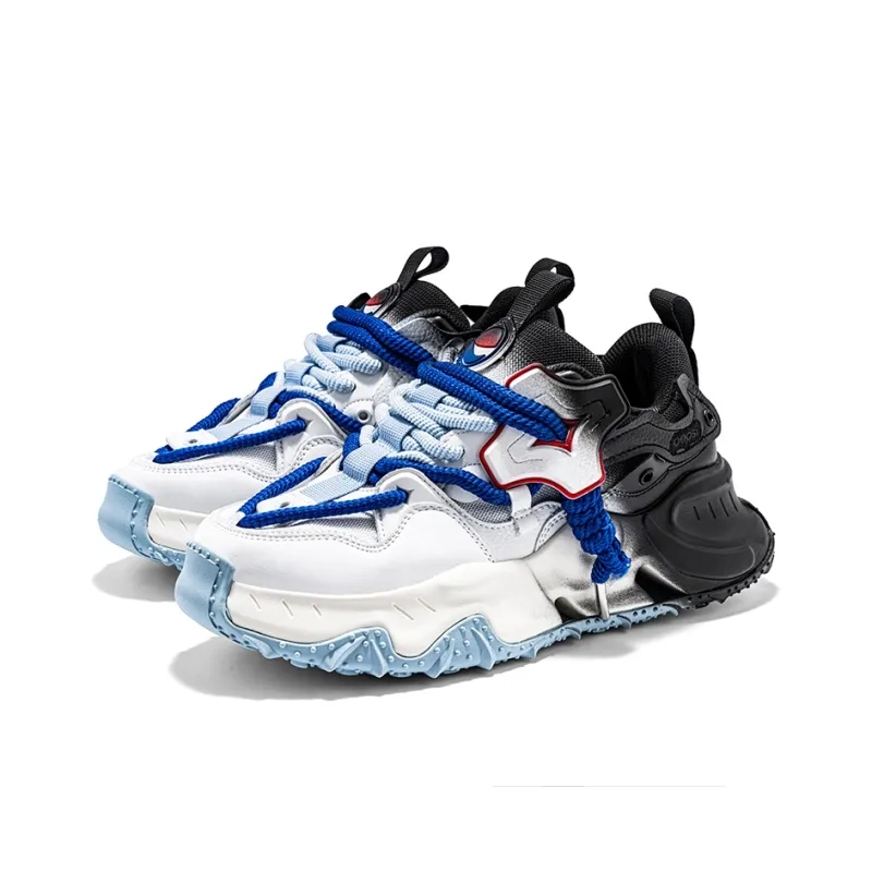 Pepsi Jelly Color Series Cushioned Slip-Resistant Abrasion-Resistant Low-Top Chunky Sneakers Unisex Exclusive Box-52