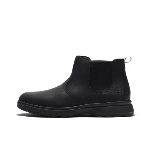 Timberland Short Chelsea Boots Men's Black