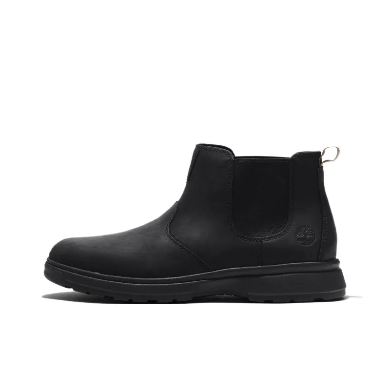 Timberland Short Chelsea Boots Men's Black-0