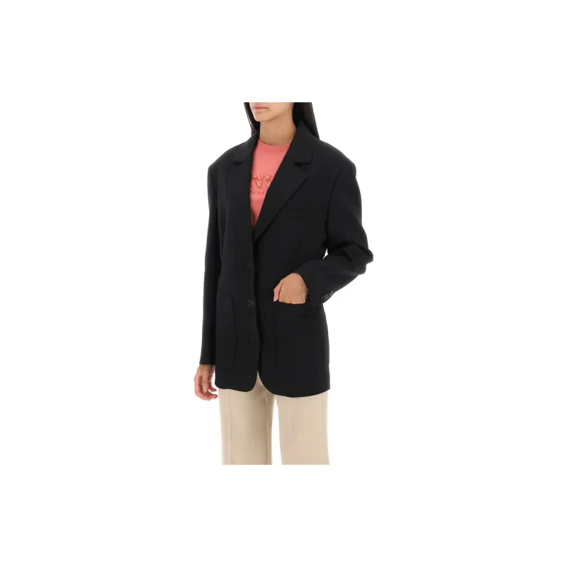 Lanvin Single Breasted Tailored Blazer-3