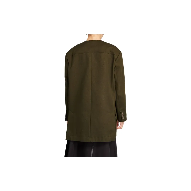 MaxMara Recital Buttoned Long Sleeved Jacket-3