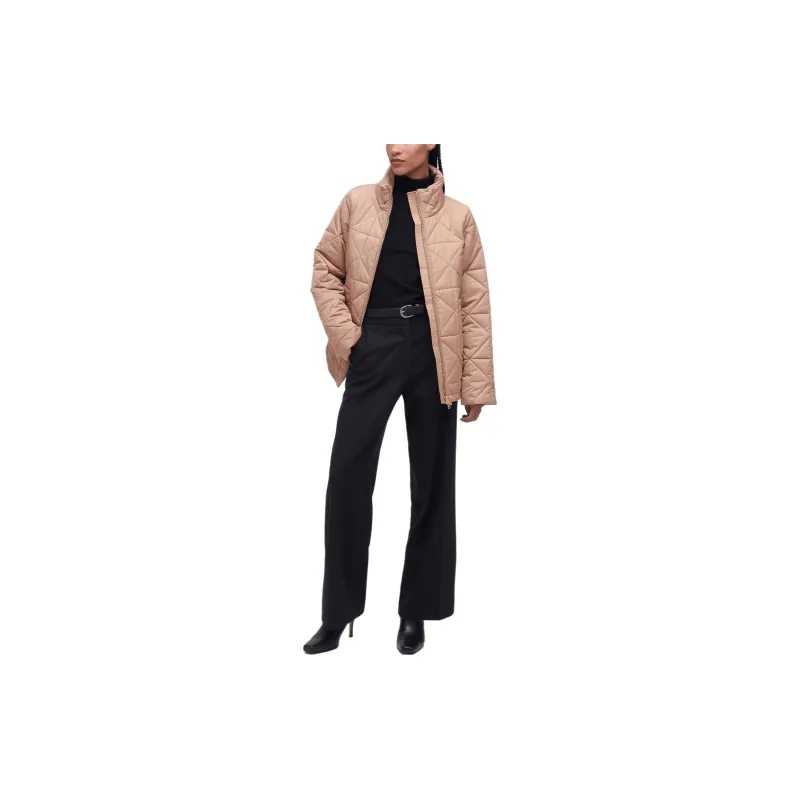 BARBOUR Stella Quilted Jacket Jackets Coats Women's Pink-1