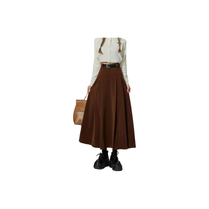 FOREVER 21 Casual Long Skirts Women's-1