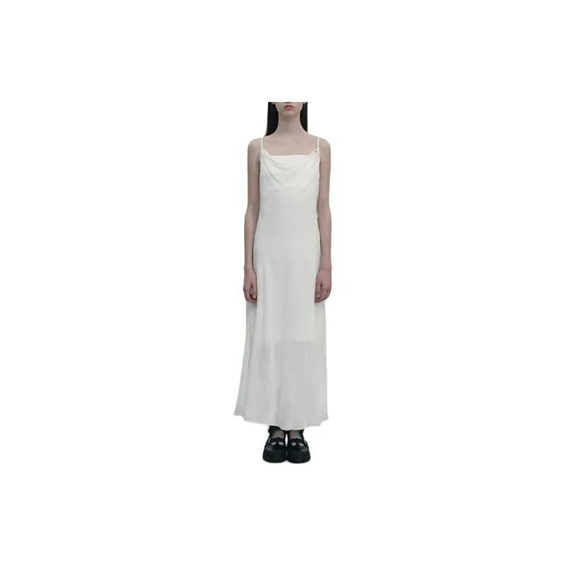 Kirsh SS24 Slip Dress Women's White-1