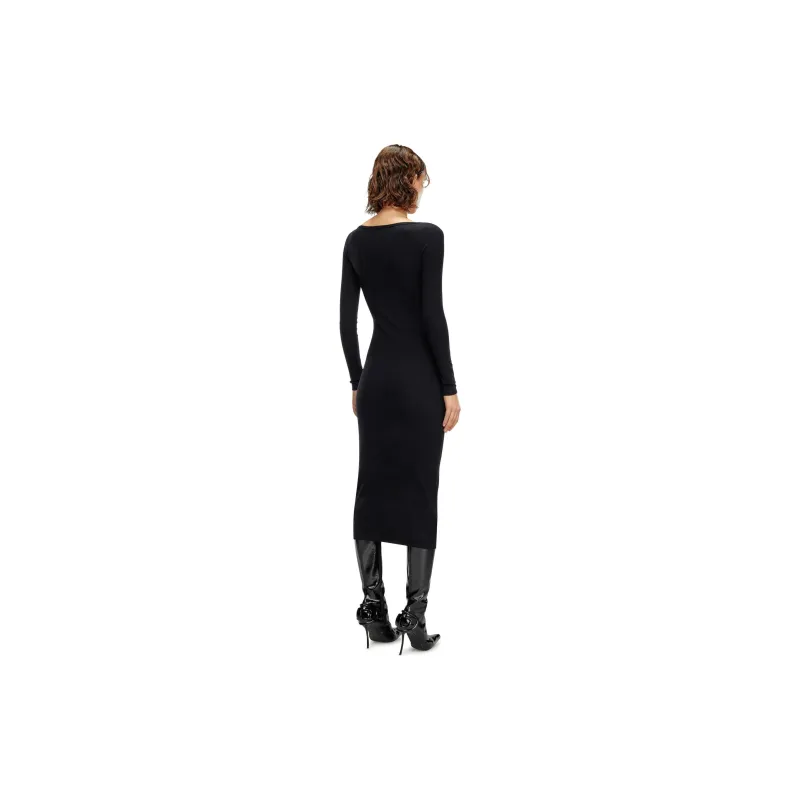 DIESEL D Ballet D Scoop Neck Midi Dress-2