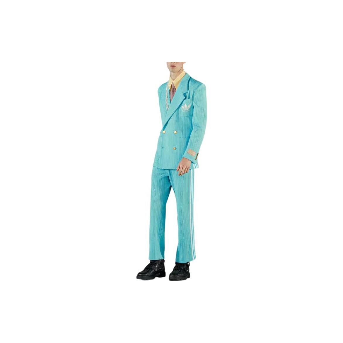 adidas suit and tie