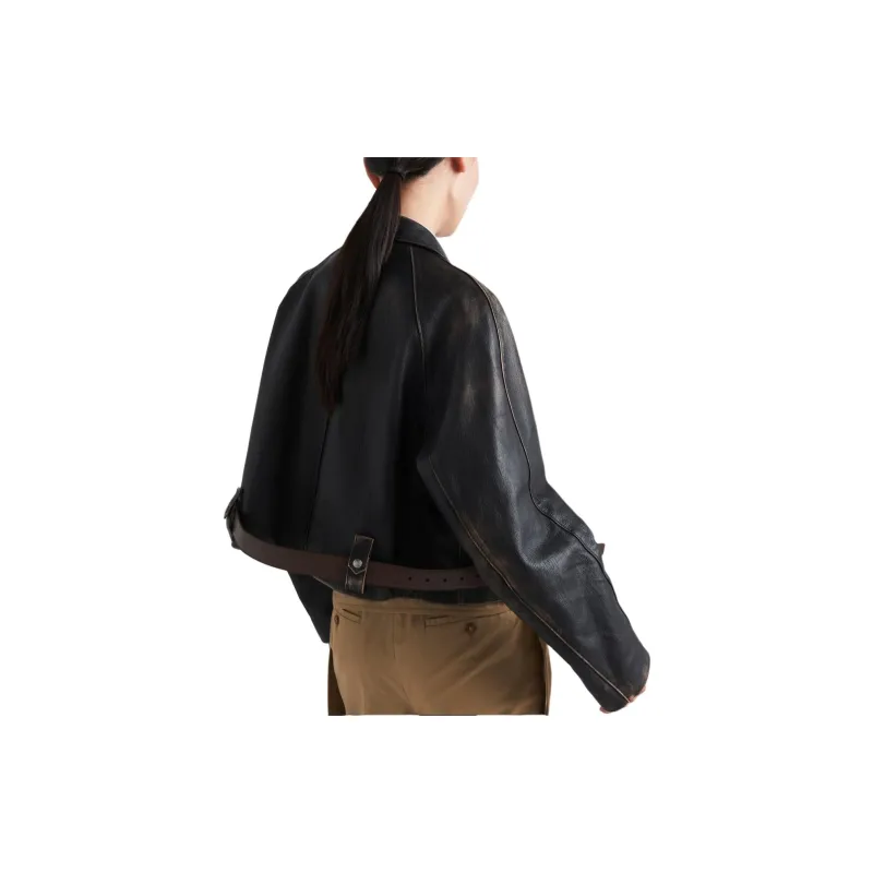 PRADA Leather Jacket-2