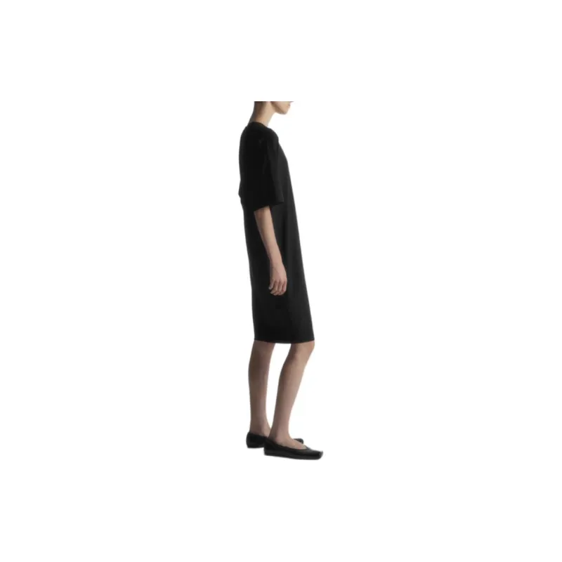 COS Short Sleeved Dresses Women's Black-3