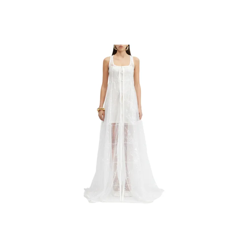 Jacquemus La Robe Dentelle Maxi Dress-1