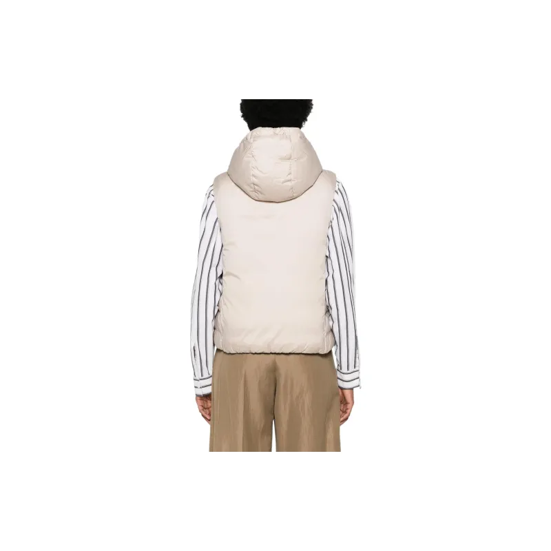 Brunello Cucinelli Monili detail Padded Gilet-2
