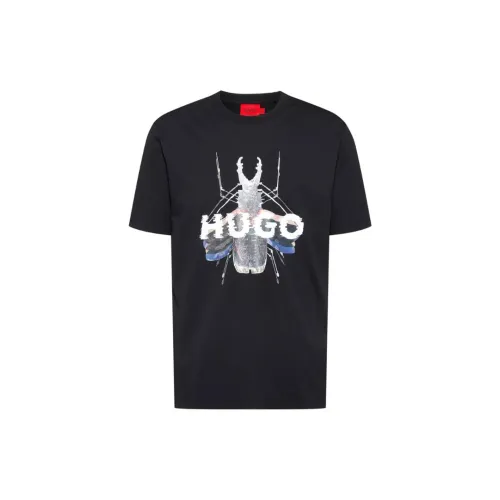 HUGO BOSS T-Shirts Men Black