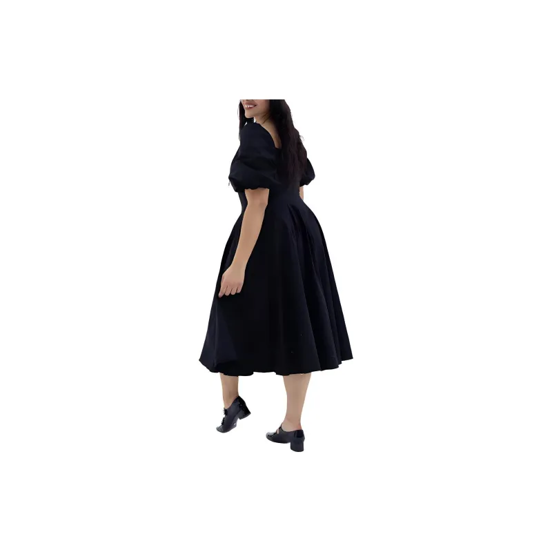 Selkie Collection SS24 Short Sleeved Dresses Women's Black-2