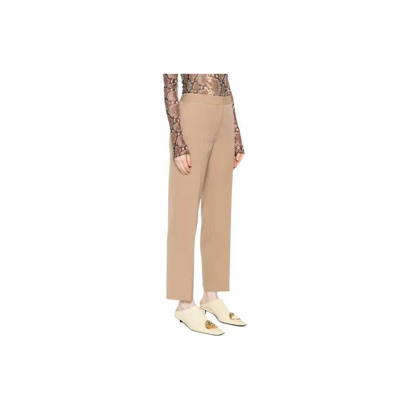 JIL SANDER Tapered Cropped Trousers-3