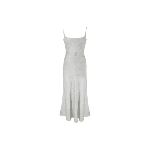 SEE YOU TOMORROW SISTERS Slip Dresses Women's Silver