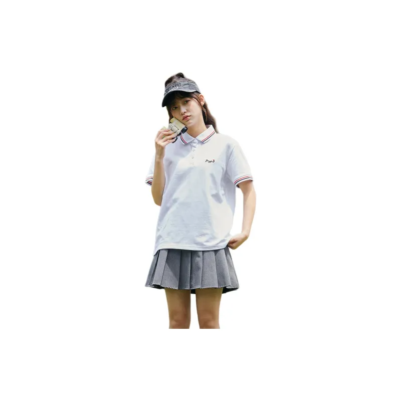 Tonlion Polo Shirt Women's Bleach-1