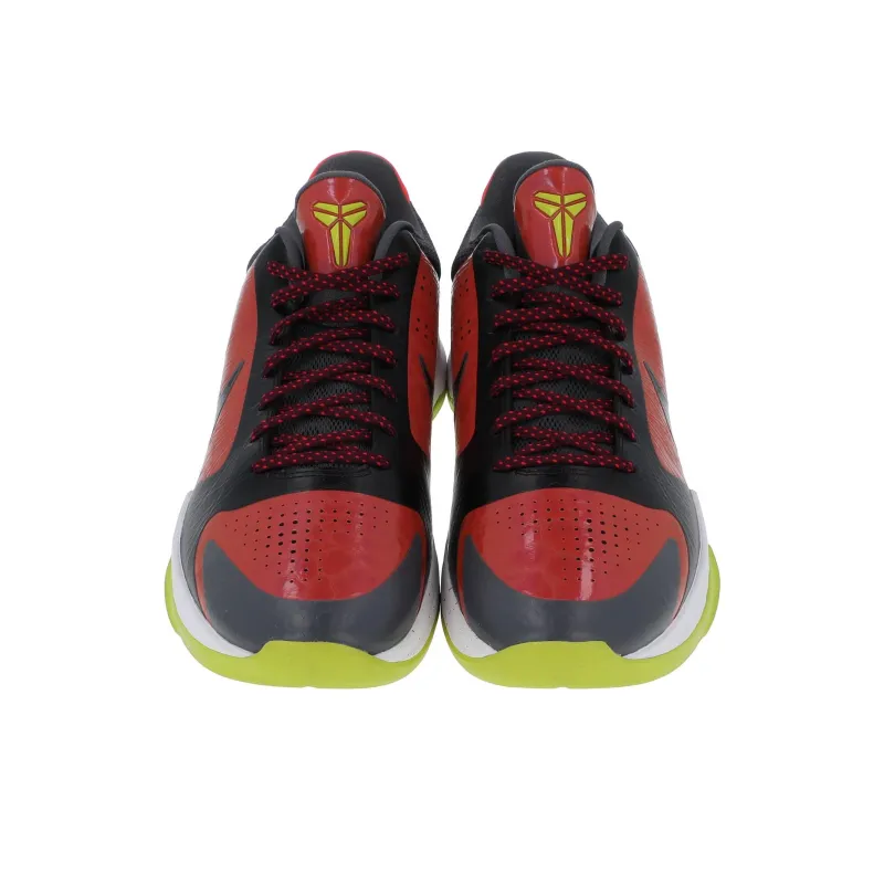 Nike Zoom Kobe 5 Protro PE Wear Resistant Low Top Basketball Shoes Men's Red Black-2