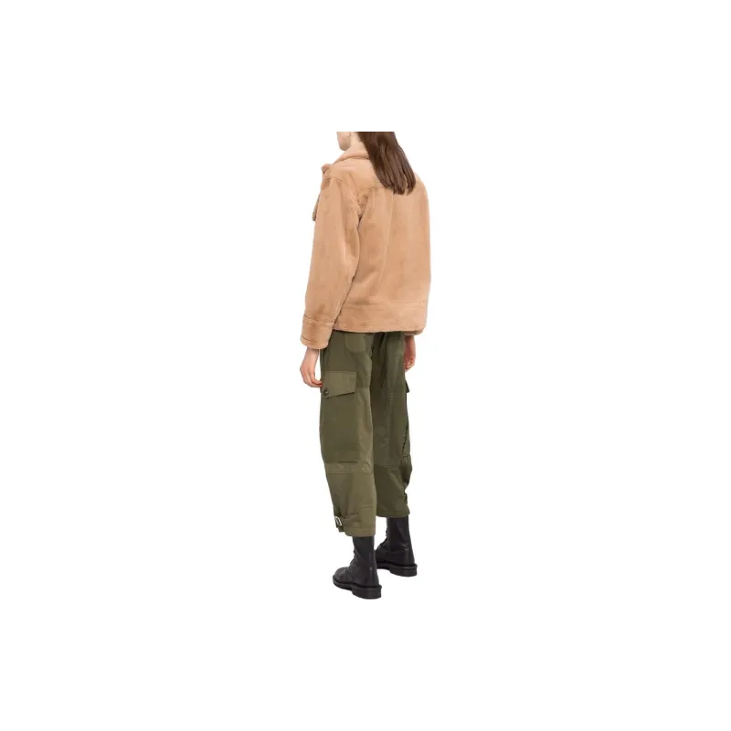 VINCE Jackets Women's Khaki-2