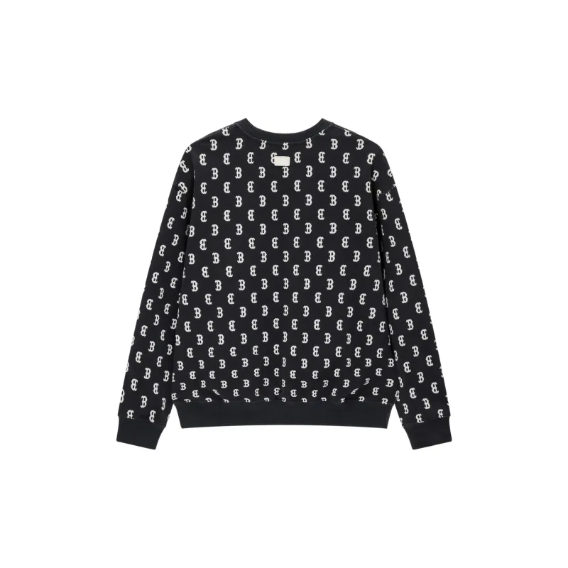 MLB Boston Red Sox Sweatshirt Unisex Charcoal Gray-1