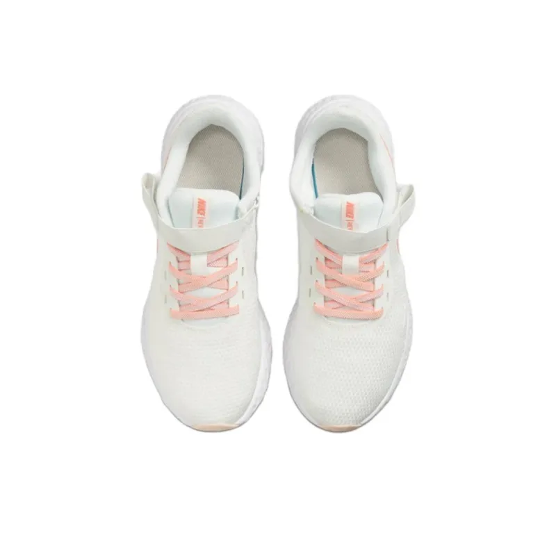 Nike Revolution 5 Flyease Sumit White Crimson Bliss Women's-3