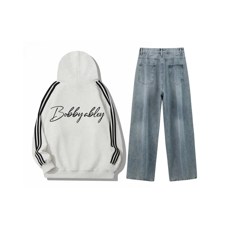 BOBBY ABLEY Sweatshirt Set Unisex Black-115