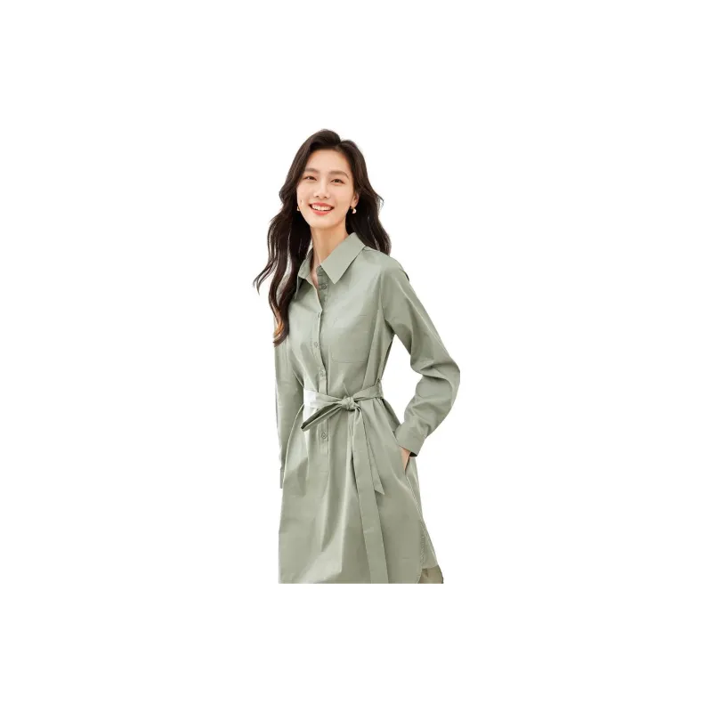 VIMLY Long Sleeved Dresses Women's-1