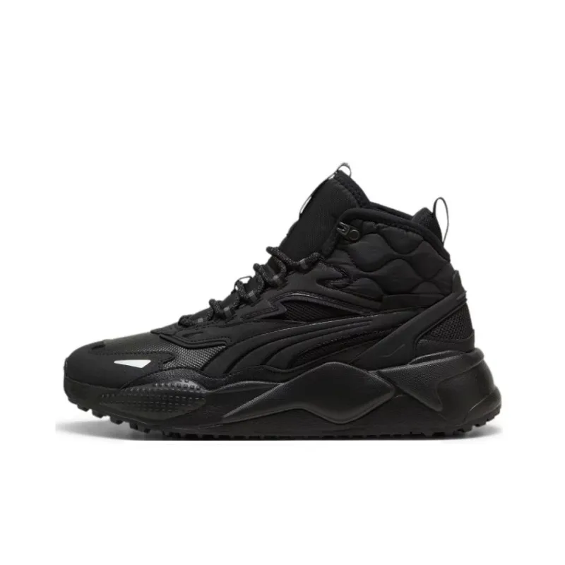 PUMA GS X EEFEKT Anti Slip Wear Resistant High Top Golf Shoes Men's Black-0
