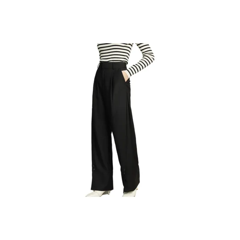ELLE Casual Pants Women's Black-4