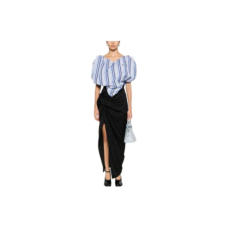 Vivienne Westwood Ruched Detailed Midi Skirt-1