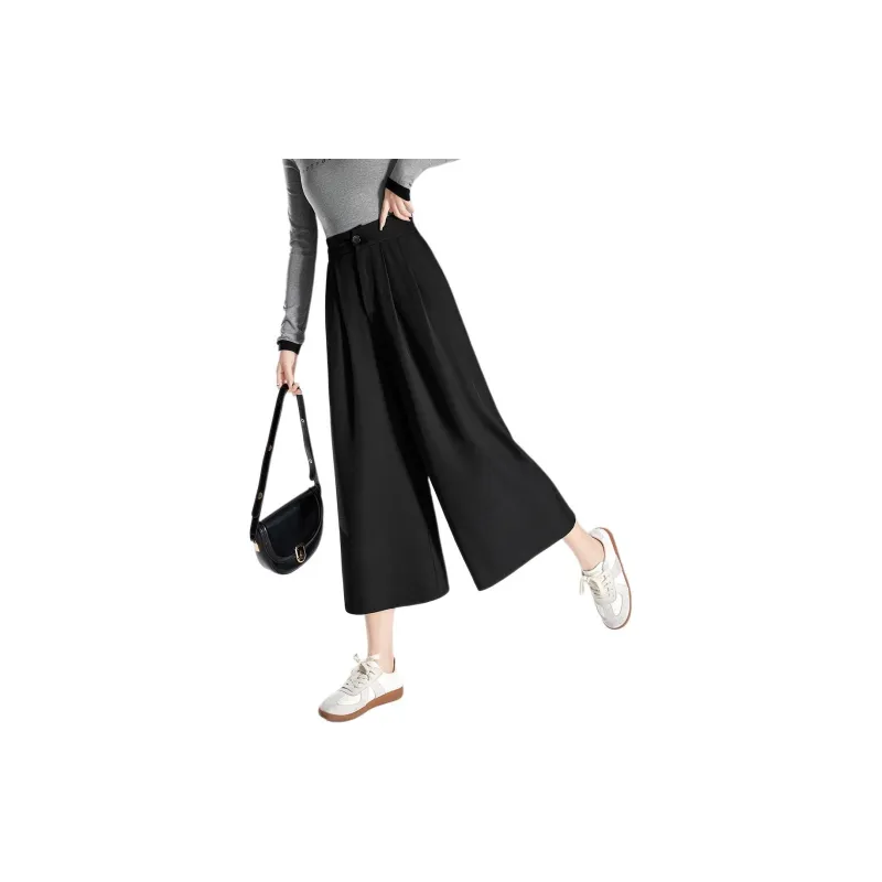 Mo Han Yi Mei Casual Pants Women's Black-1
