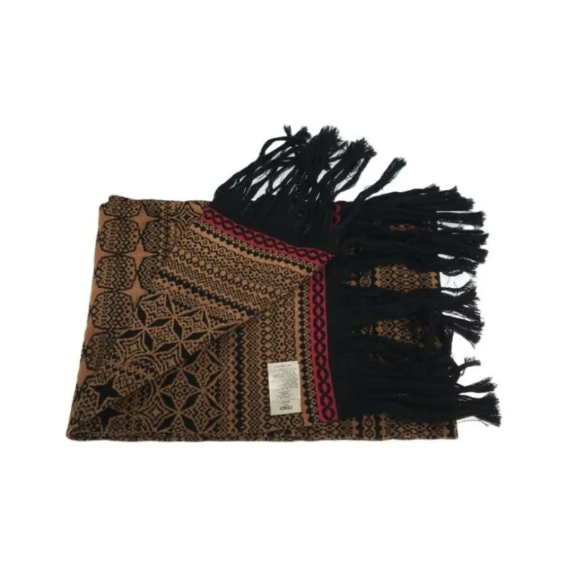 FENDI 2010 Graphic-intarsia Scarf-1