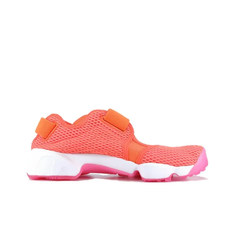 Nike Air Rift Anti Slip Wear Resistant Low Top Casual Shoes Women's Red Pink-1