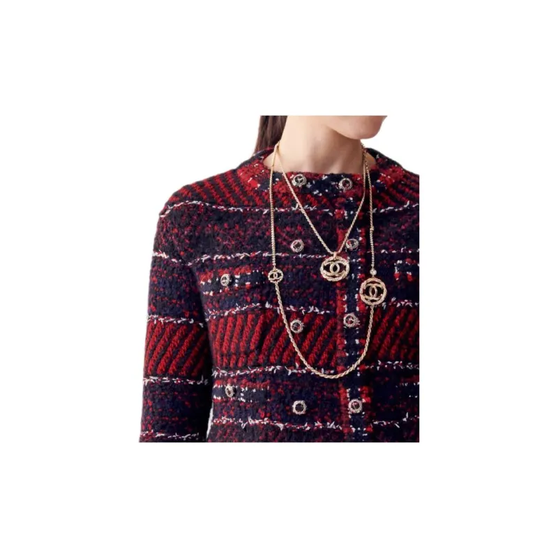 CHANEL 1986 1988 Tweed Cardigan-3