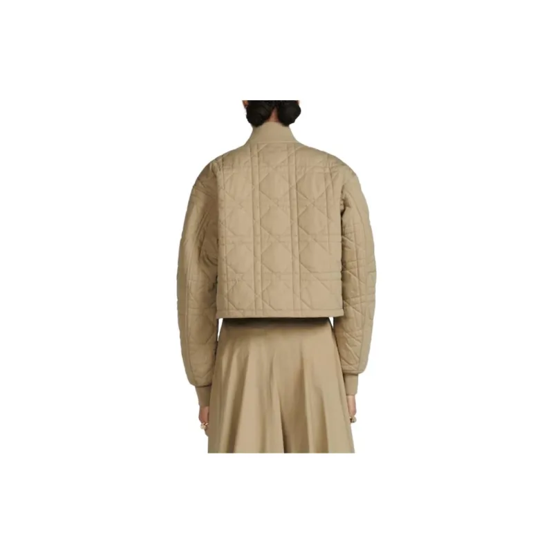 DIOR Jackets Coats Women's Khaki-3