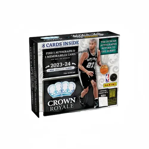 PANINI NBA Basketball Card 2023 24 Crown Royale Hobby Box Star Card Sports Cards Full Box