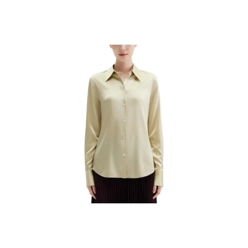 THEORY Shirts Women's Champagne-1
