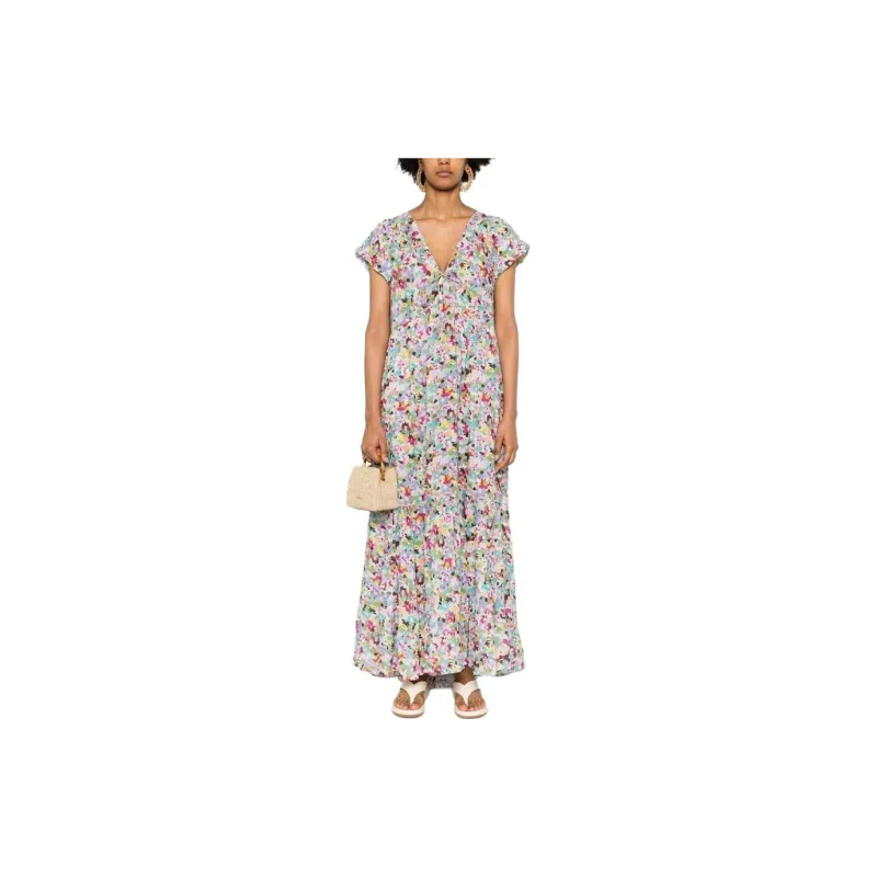 Dorothee Schumacher Floral Shift Maxi Dress-1