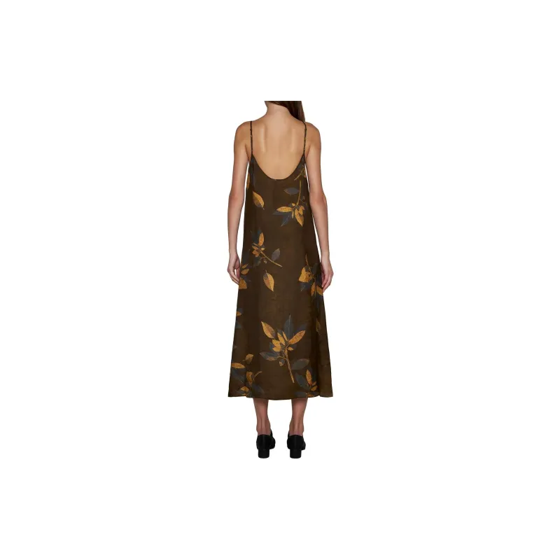 UMA WANG Anaya All Over Printed Sleeveless Dress-3
