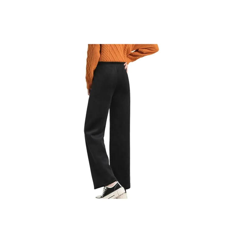 Like The Age Of Water Casual Pants Women's Black-2