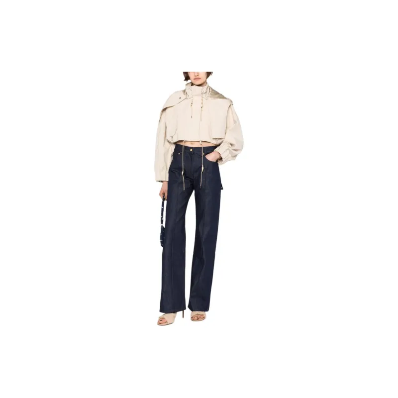 Jacquemus Le De Nimes Bordado 'Navy/Brown'-1