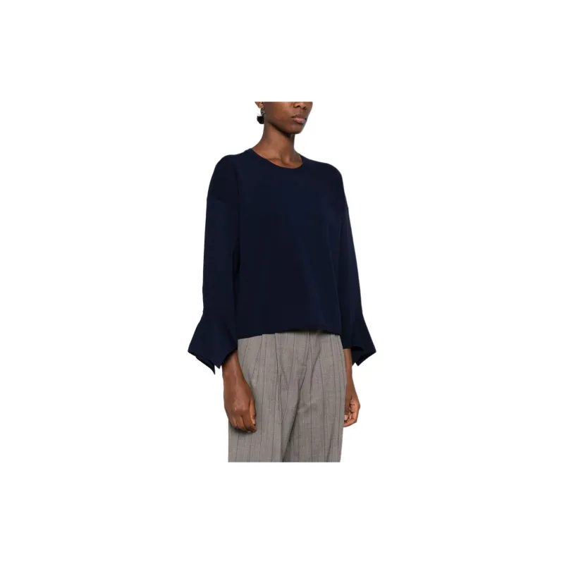 Twinset Ruffled Crew neck Sweater-4