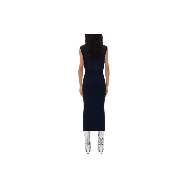 Bottega Veneta High Rise Midi Skirt-1