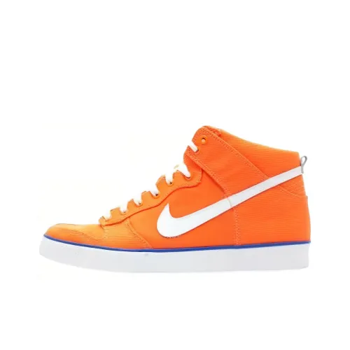 Nike Dunk High Skateboard Shoes Unisex High-Top Orange