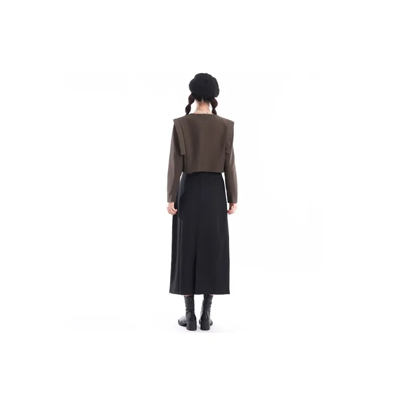 ZVJH Casual Long Skirts Women's-2