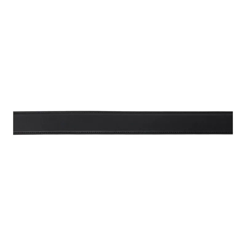 AMIRI Leather Metal Leather Belts Men's Black Width: 4CM-1