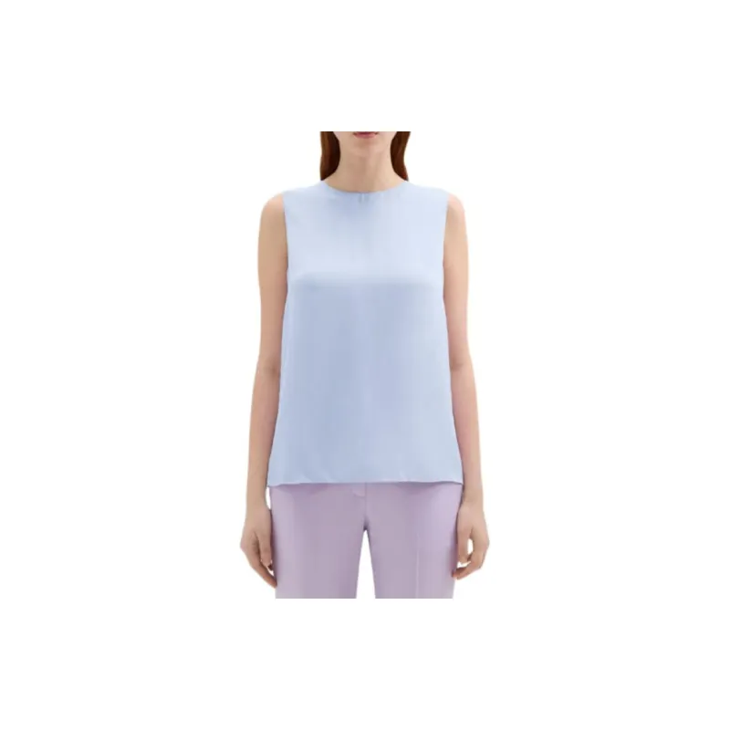 THEORY Tank Tops Women's Frost Blue-2