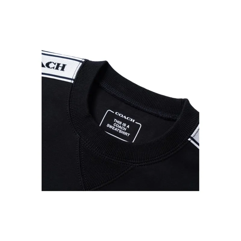COACH SS23 Sweatshirt Women's Black-2