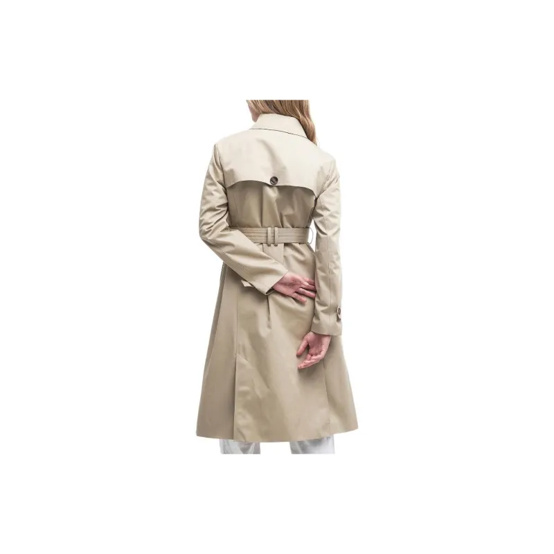 BARBOUR Greta Showerproof Trench Coat Coats Women's Beige-2