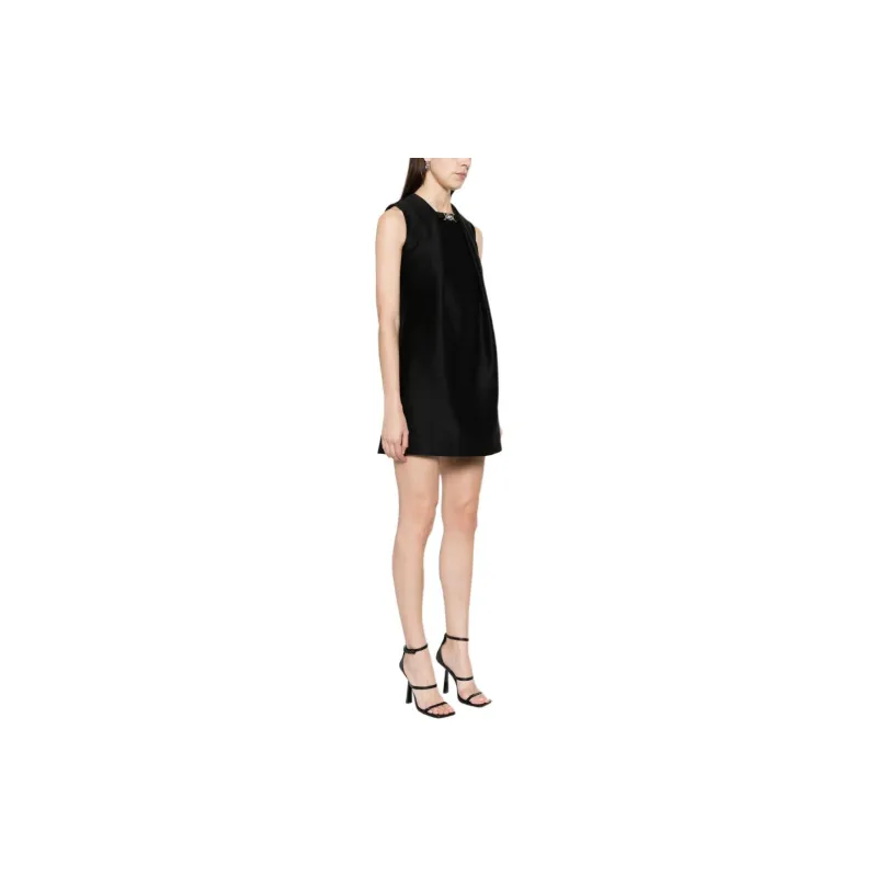 VERSACE Sleeveless Zip Up Dress-3