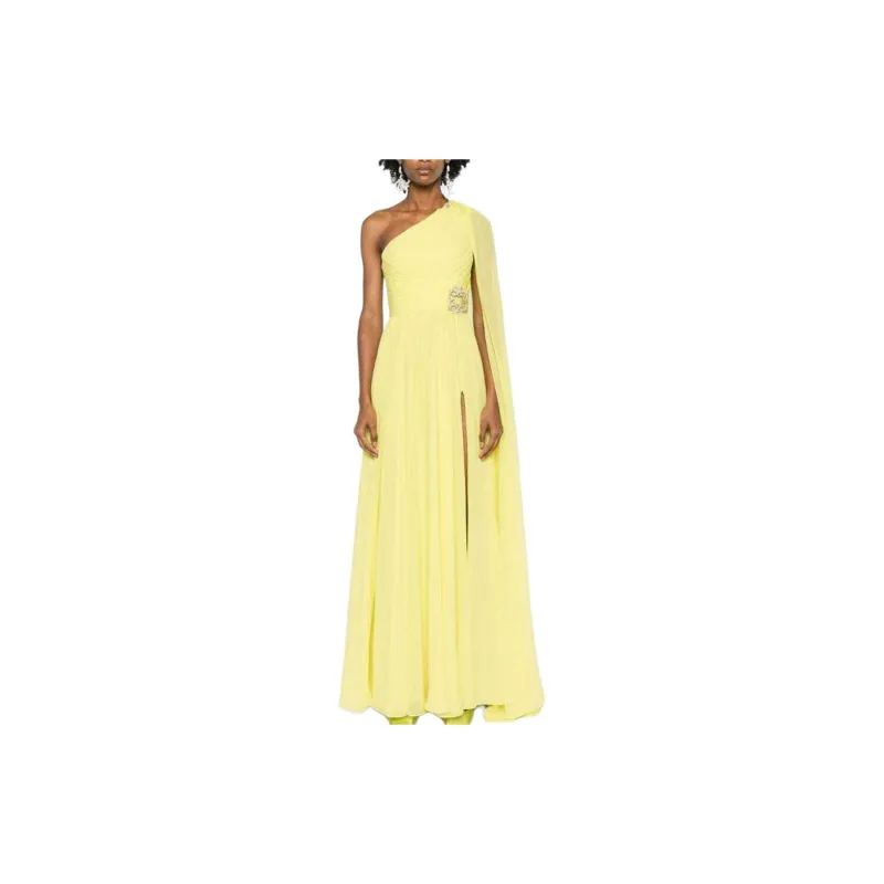 ELIE SAAB Draped One shoulder Gown-1