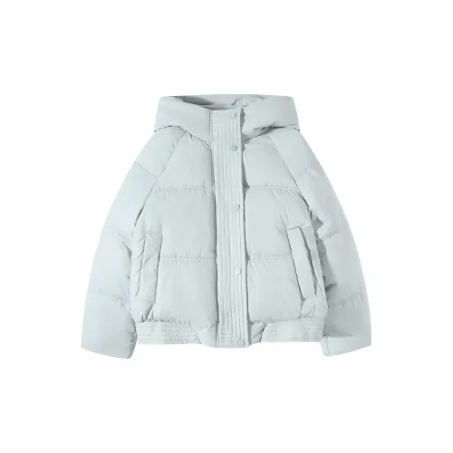 STARFEI Puffer Jackets Women's Light Blue